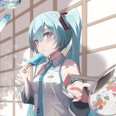 Summer recollection (feat. HATSUNE MIKU) Front Cover