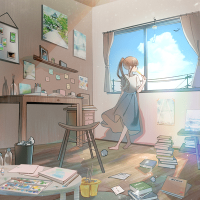 Watercolors and Tales Part2 Front Cover
