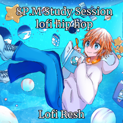 8P.M Study Session lofi hip hop Front Cover