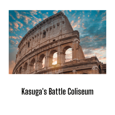 Kasuga's Battle Colosseum Front Cover