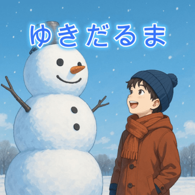No.44 Snowman Front Cover