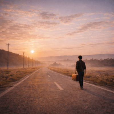 No.128 Day of Departure Front Cover