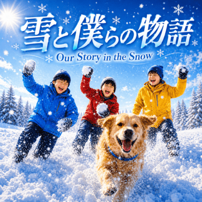 Our Story in the Snow Front Cover
