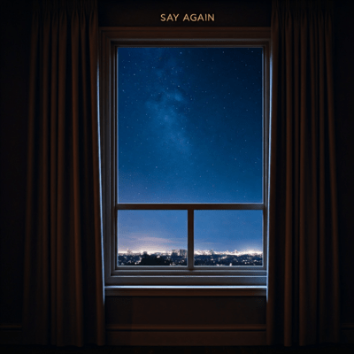 Say Again Front Cover