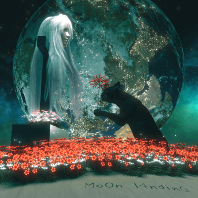MoOn l4ndinG Front Cover