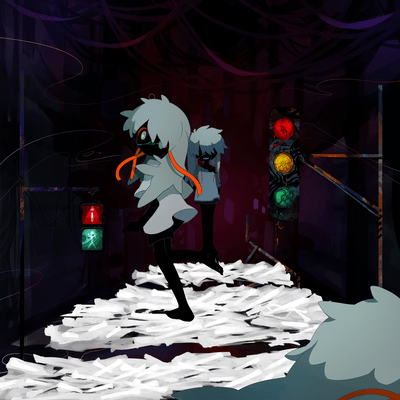 HAPPY LAND (feat. HATSUNE MIKU) Front Cover