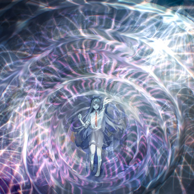 消えゆく火花と夏の空のジャケット写真