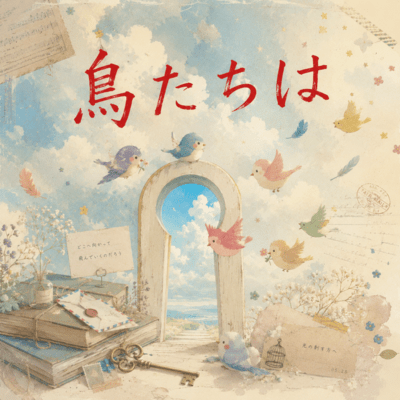 birds fly away Front Cover