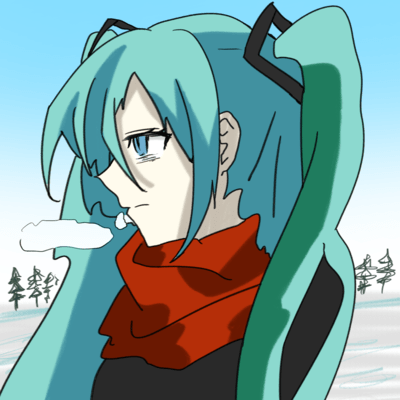 The Winter Snow Melts Away (feat. HATSUNE MIKU) Front Cover