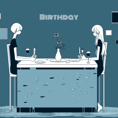 Birthday (feat. HATSUNE MIKU) Front Cover