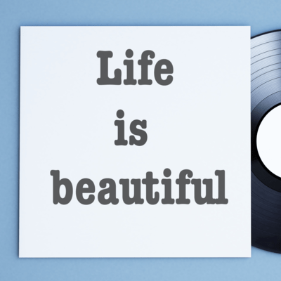 Life is beautifulのジャケット写真