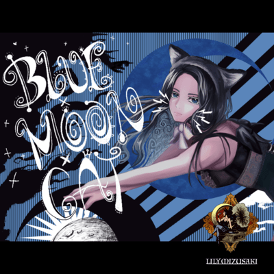 BLUE×MOON×CAT Front Cover