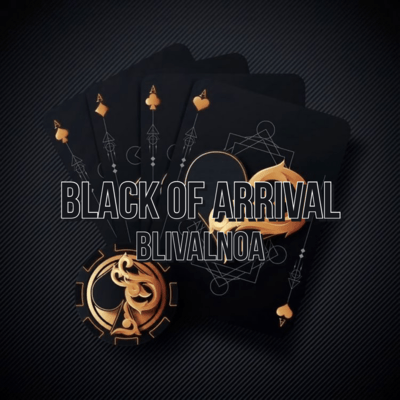 BLACK OF ARRIVAL Front Cover