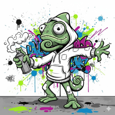 Chameleon (feat. Amaguri, Sharie & Kjiro) Front Cover