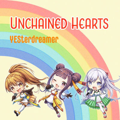 Unchained Hearts (feat. YESterdreamer) Front Cover