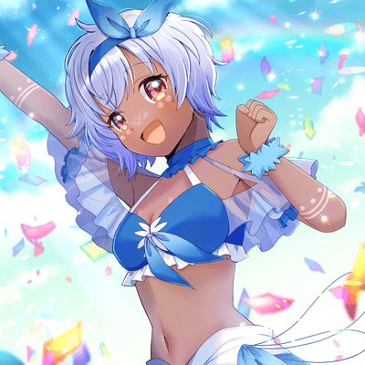 コバルト (feat. Amelia (CV:吉武千颯))のジャケット写真