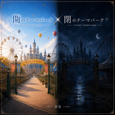 Open Themepark and Close Themepark Front Cover