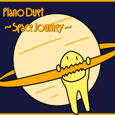 Piano Duet ~Space Journey~ Front Cover