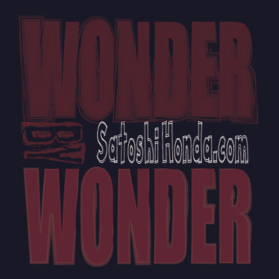 Wonder by Wonder Front Cover