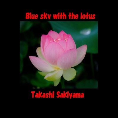 Blue sky with the lotus Front Cover