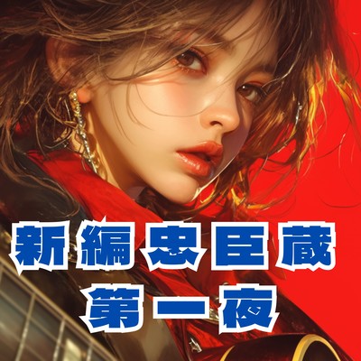 新編忠臣蔵 主題歌 第一夜のジャケット写真