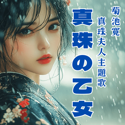 Kikuchi Kan - Theme song for Lady Pearl "The Maiden of the Pearl" Front Cover