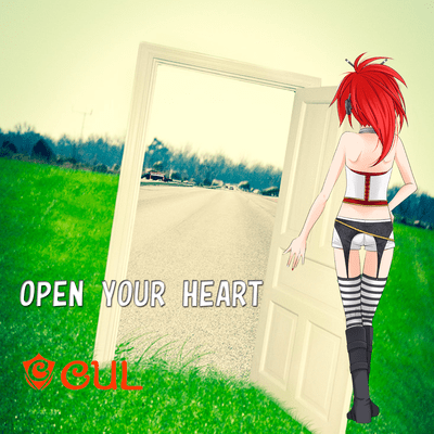 OPEN YOUR HEART (feat. CUL)のジャケット写真