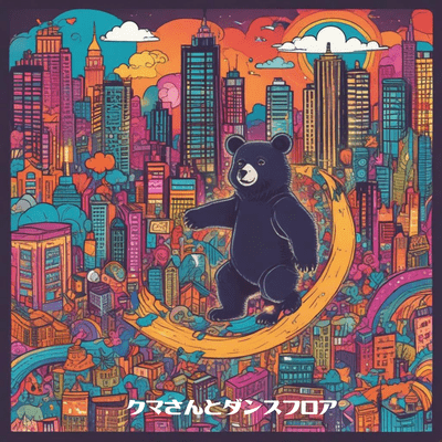 Dancing Bear on the floor Front Cover