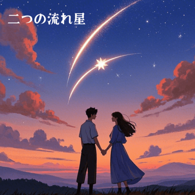 二つの流れ星のジャケット写真