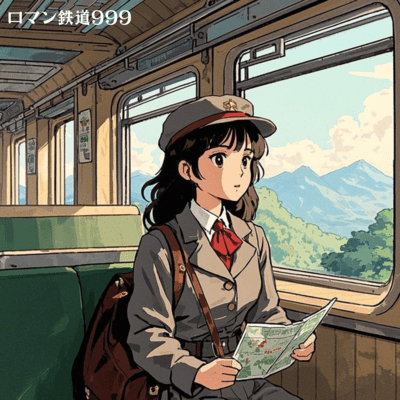 ロマン鉄道999のジャケット写真