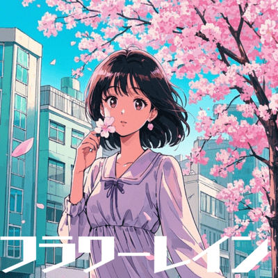 Flower Rain Front Cover