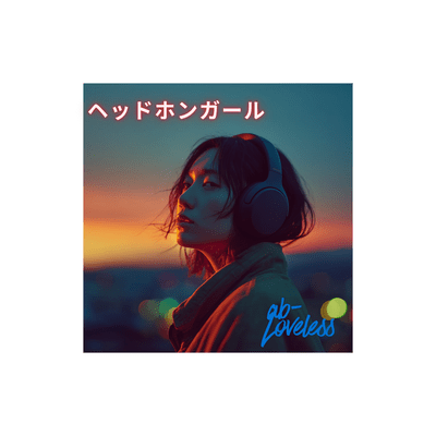 Headphone Girl Front Cover