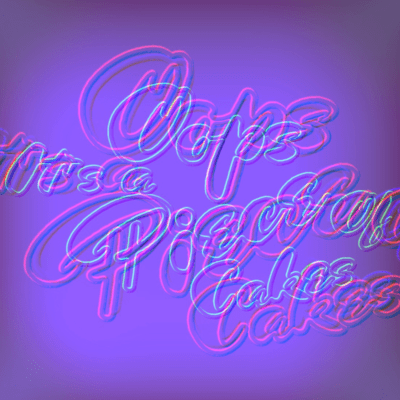 Oops It's a Piece of Cake Front Cover