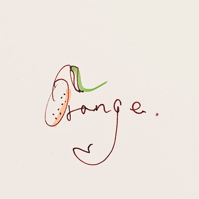 Orange. Front Cover