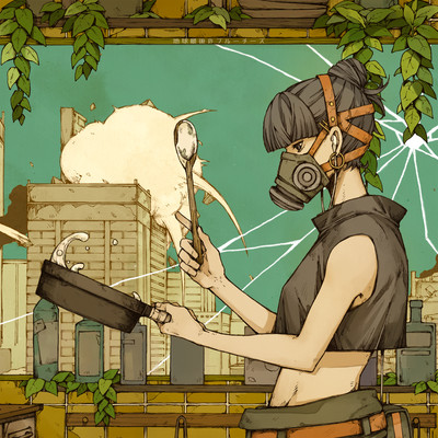 地球最後のブルーチーズ (feat. 裏命)のジャケット写真