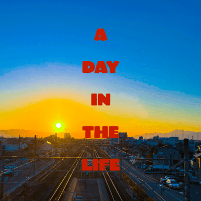 A Day In The Lifeのジャケット写真