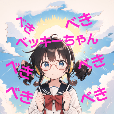 べきべきベッキーちゃんのジャケット写真