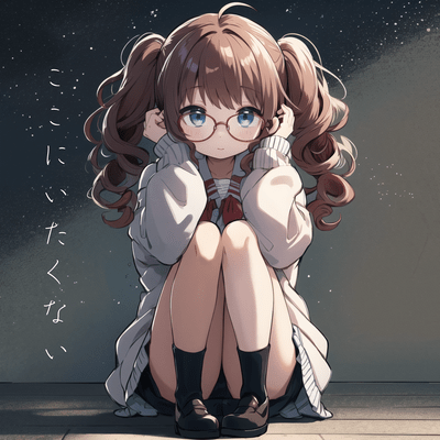 Koko ni Itakunai I don't want to be here Front Cover