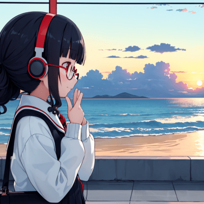 Looking at the sea and the sky Front Cover