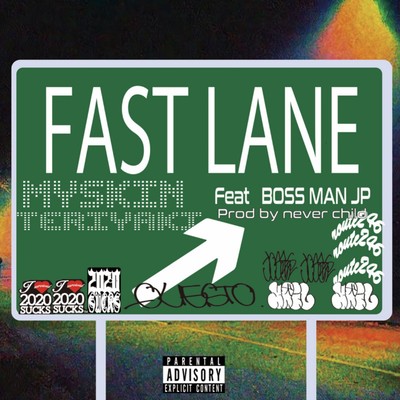 FAST LANE (feat. Bossman JP) Front Cover