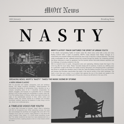 Nasty Front Cover