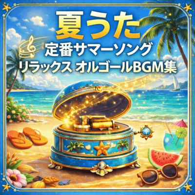 Classic Japanese Summer Hits - Relaxing Music Box BGM Front Cover
