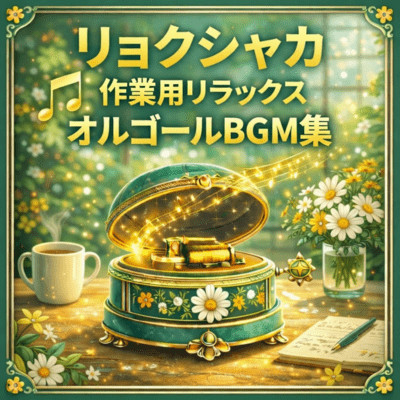 Ryokuoushoku Shakai (Ryokushaka) - Relaxing Music Box BGM Collection for Work Front Cover