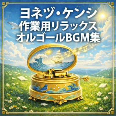 Kenshi Yonezu - Relaxing Music Box BGM Collection for Work Front Cover