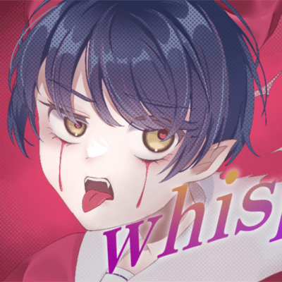 whisper (feat. HATSUNE MIKU) Front Cover