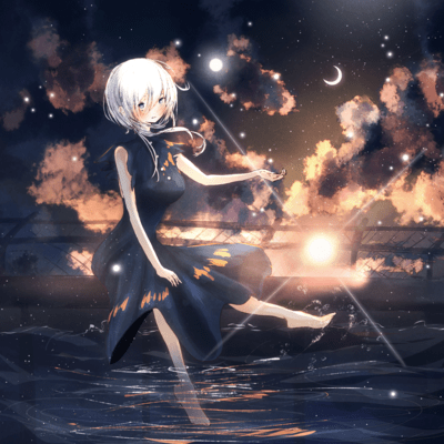Dawn and Fireflies (Cover) Front Cover