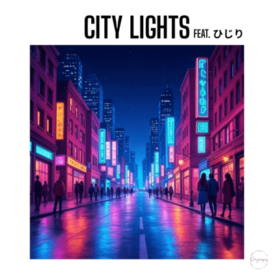 CITY LIGHTS (feat. HIJIRI) Front Cover