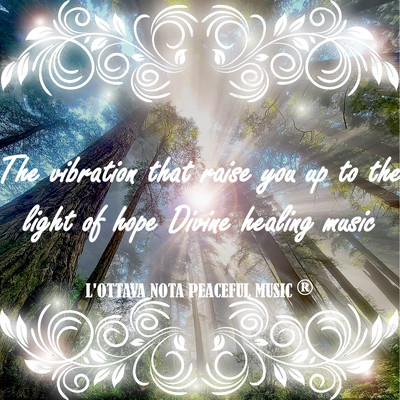 The vibration that raise you up to the light of hope Divine healing music Front Cover