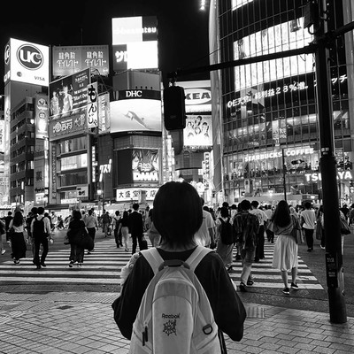 monochrome Front Cover