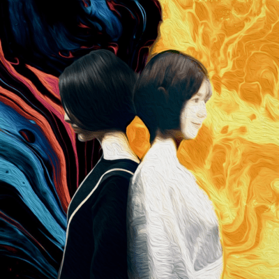 償い/落陽のジャケット写真